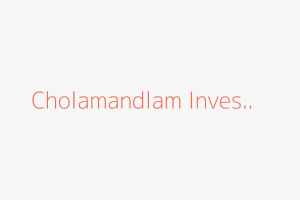 cholamandlam investment & finance company ltd